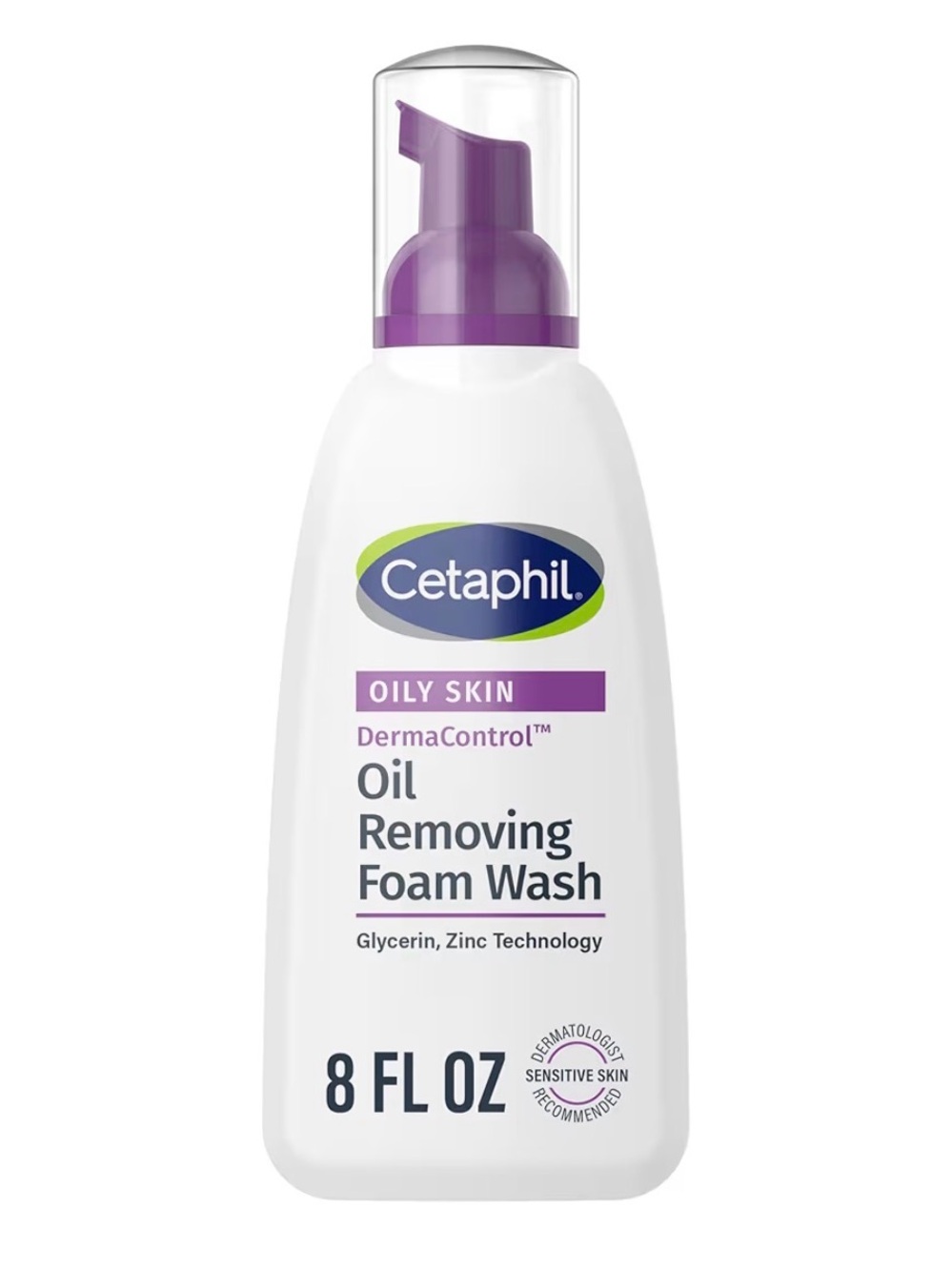 Cetaphil Pro Oil Removing Foaming Face Wash, Sensitive Skin, 8 fl oz
